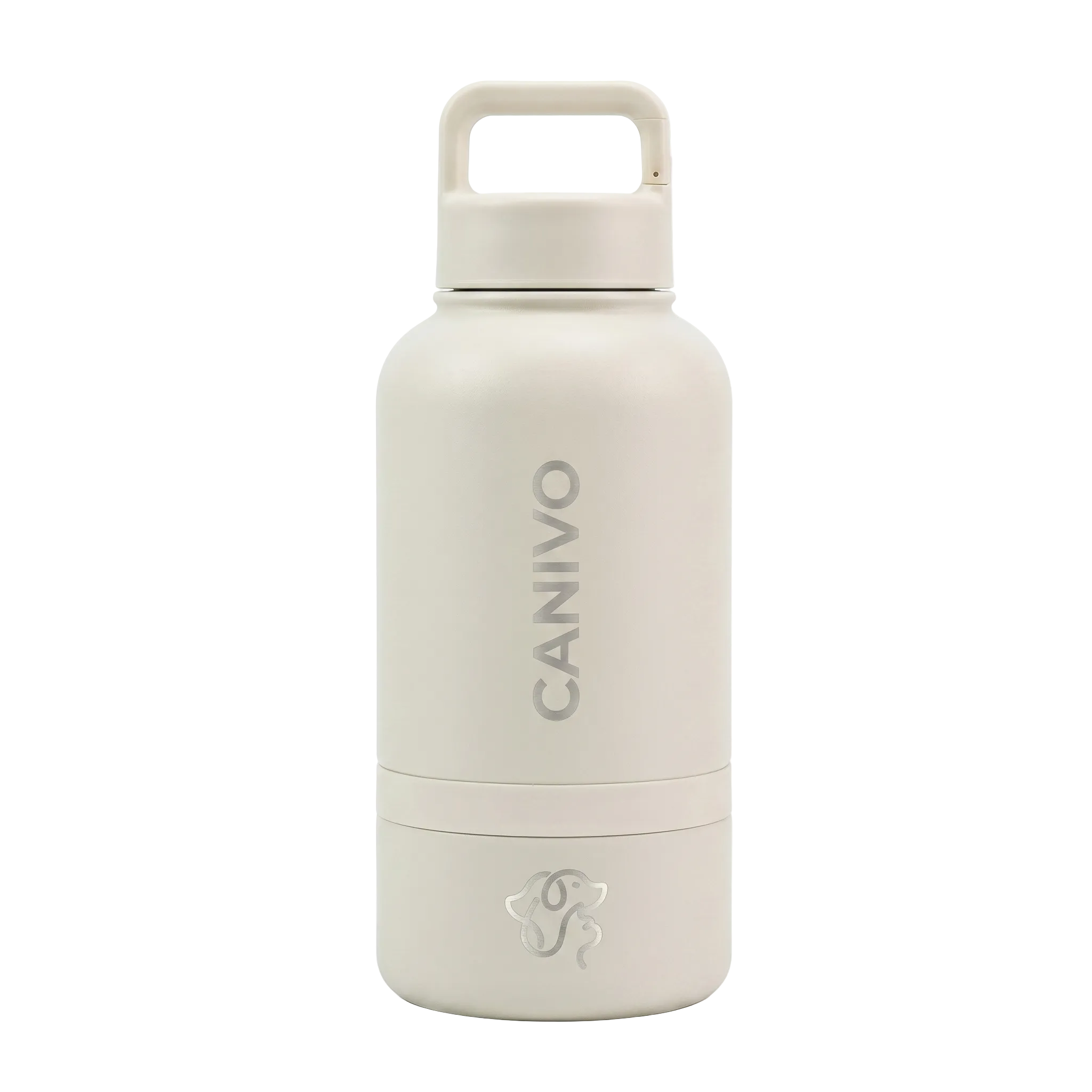 Clip-Wasserflasche Oat-Creme