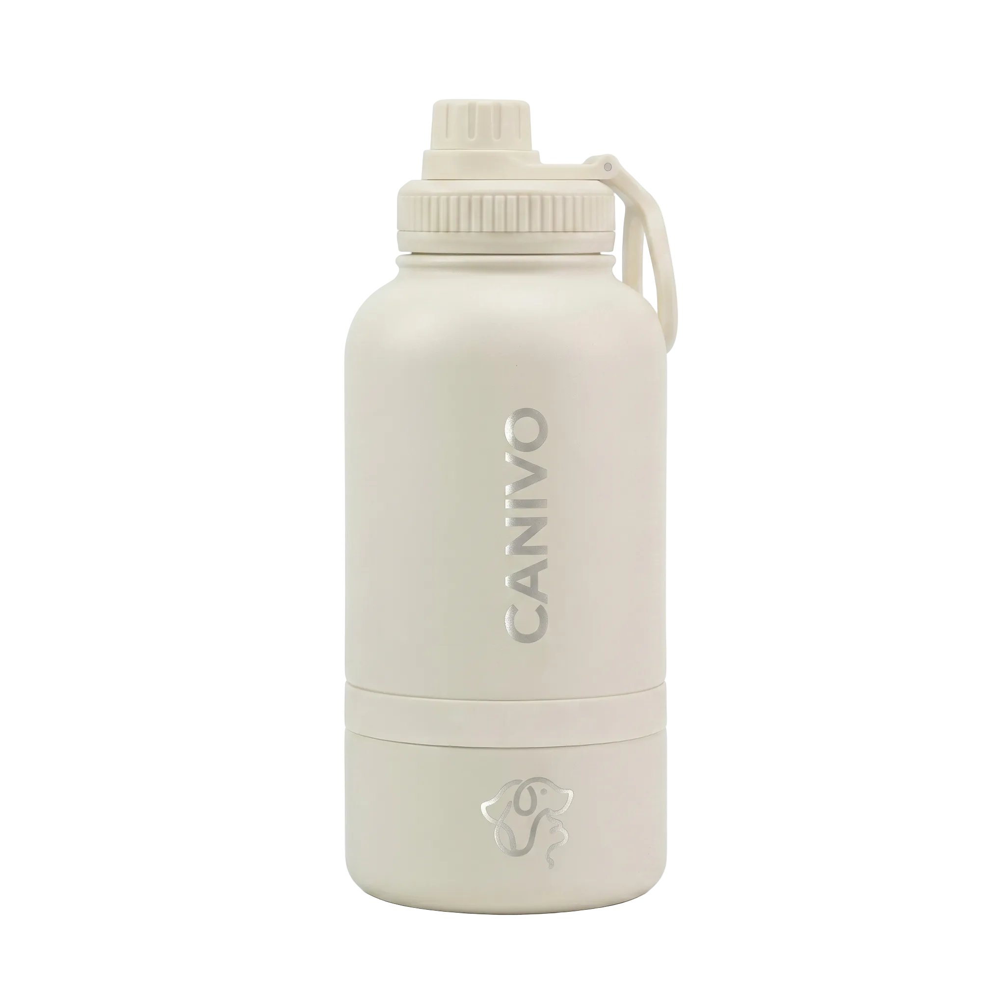 Lid-Wasserflasche Oat-Creme