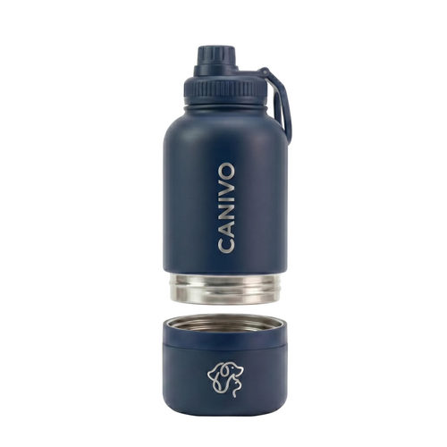 Lid-Wasserflasche Midnight-Navy